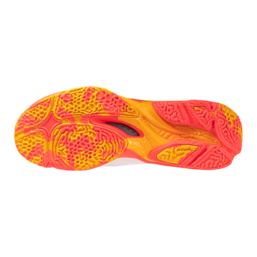 Mizuno WAVE LIGHTNING Z8 White/Fiery Coral 2/Citrus